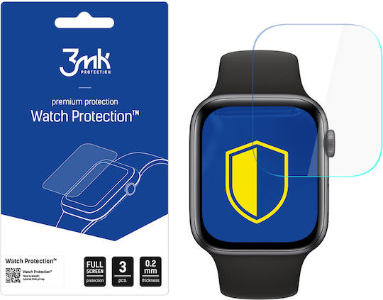3MK Curved Arc Protector Displayschutzfolie für das Apple Watch 40mm,Apple Watch 4/5/6/SE 40mm 3Stück