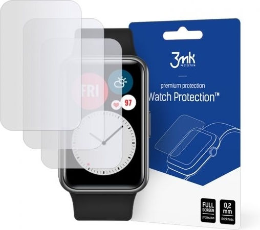 3MK Premium Защитен екран за Хуавей Уотч Фит 3бр 74025