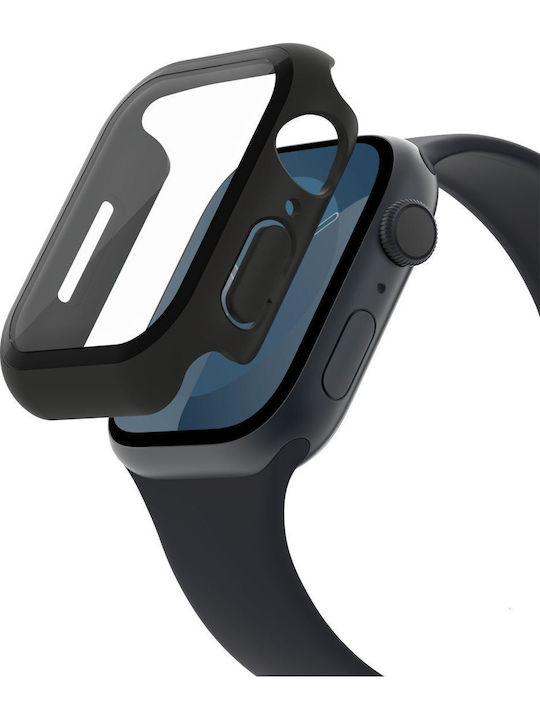 Belkin ScreenForce Tempered Curve Θήκη Σιλικόνης με Τζαμάκι Apple Watch Series 4-9 / 40-41mm για Apple Watch 41mm