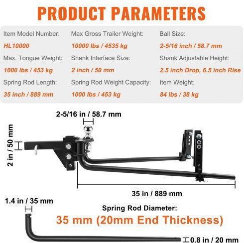 Vevor Trailer Coupler/Hitch