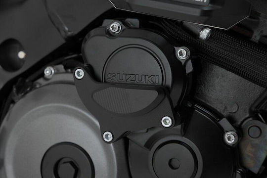 SW-Motech Motorcycle Engine Cover Protector Black