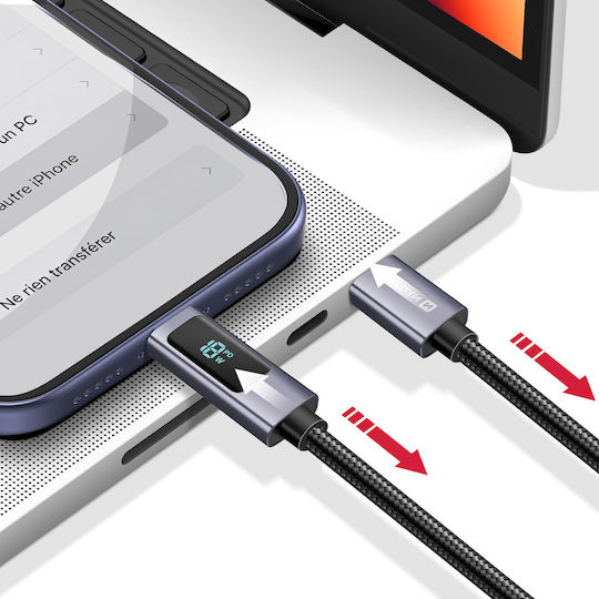 Swissten 3a Usb-c To Usb-c Cable Power Delivery 60w 150cm Black