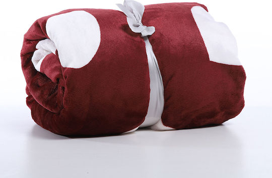 Silk Fashion Fleece Σεντόνι Υπέρδιπλο με Λάστιχο 160x200+30εκ. Πολύχρωμο