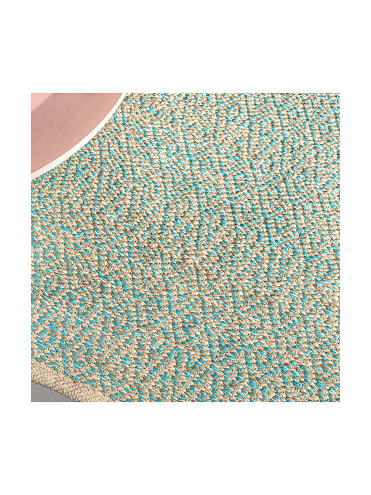 Guy Laroche Vivendi Rug Rectangular from Jute Petrol