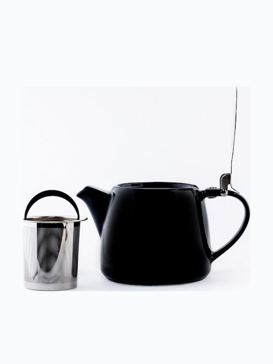 Madras Teapot Porcelain Black 500ml