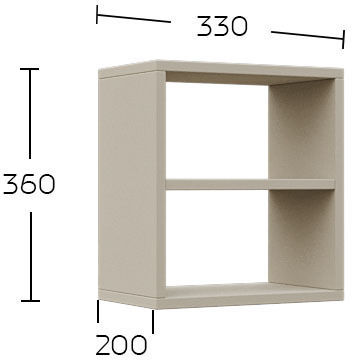 Ράφι Τοίχου Reno 33x20x36εκ. Ράφι Τοίχου Reno 33x20x36εκ.