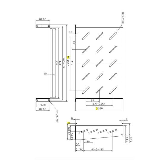 Power On Shelf 050208 2pcs
