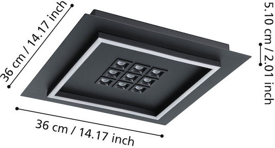 Led Panel Balazote X 36x36x5cm Ν 901192
