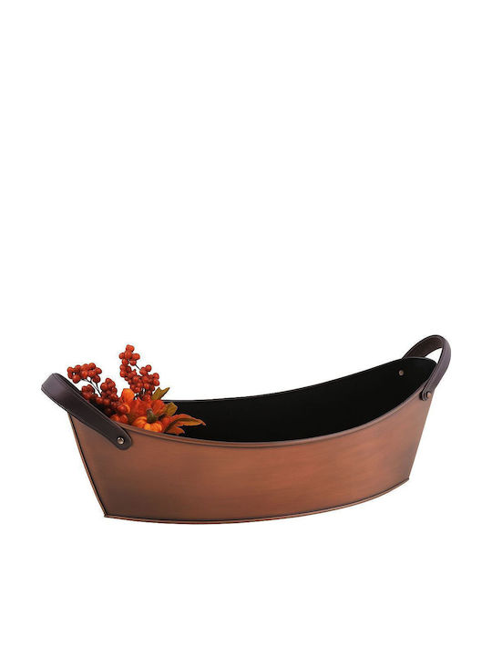 Arion Coș Decorativ Metalic Maro