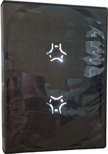 Case 4 Dvds 14 Mm Black