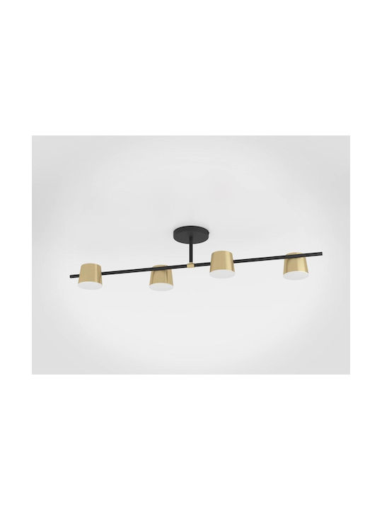 Eglo Altamira Deckenleuchte 115.5cm Gold mit Fassung GU10