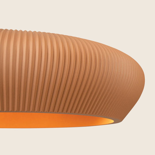 Zambelis Lights Pendant Light Orange with Socket G9