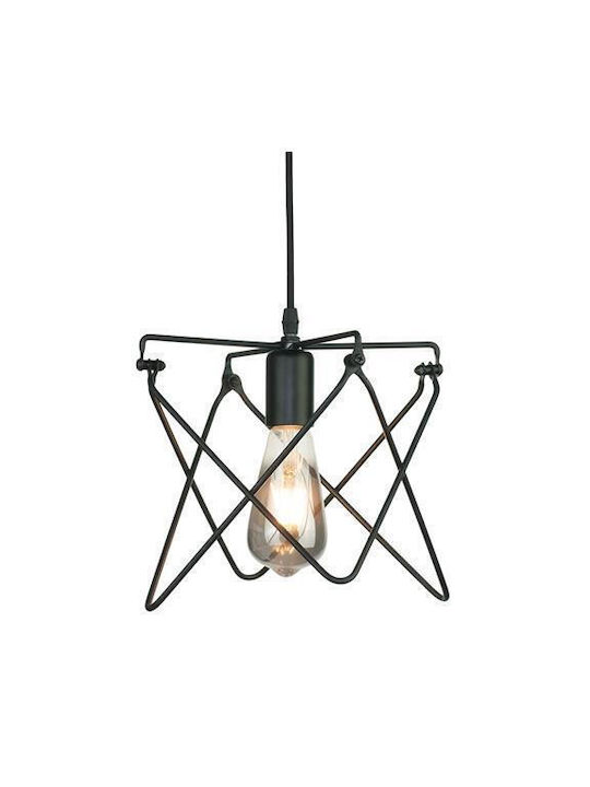 Horoz Electric Hängelampe Schwarz mit Fassung E27