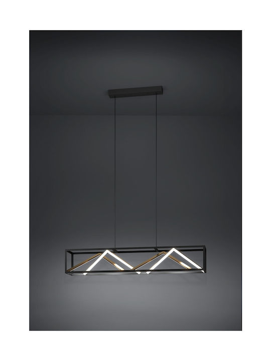 Eglo Penela Pendant Light Black 116x150cm