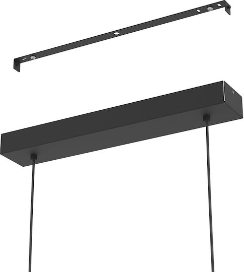 Eglo Penela Κρεμαστό Φωτιστικό Μαύρο LED 116x150εκ.