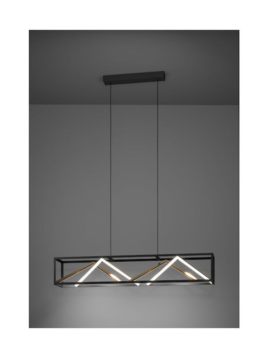 Eglo Penela Pendant Light Black 116x150cm