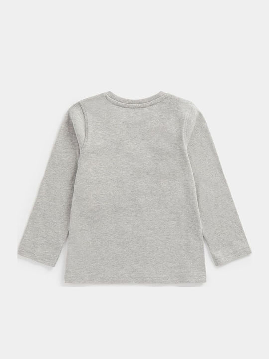 Kinderhemd Langarm Gray