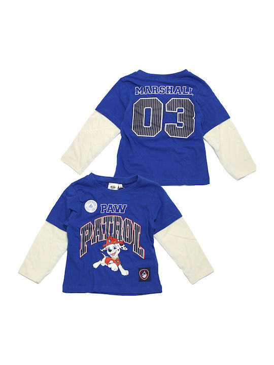 Kids' Shirt Long Sleeve Blue