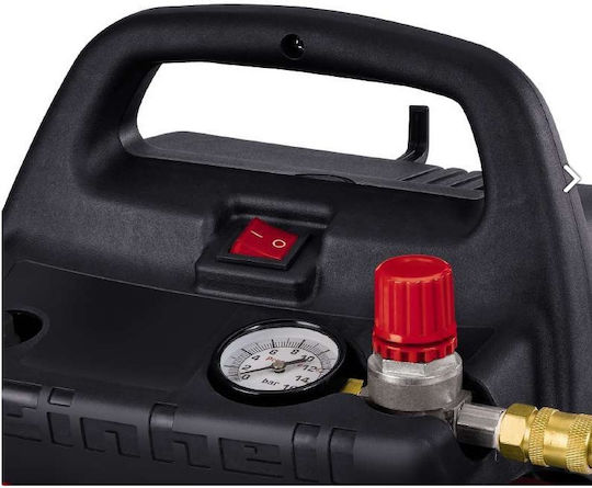 Einhell TC-AC 190/6 Въздушен компресор с Мощност 1.5к.с и Резервоар 6лт 4020665