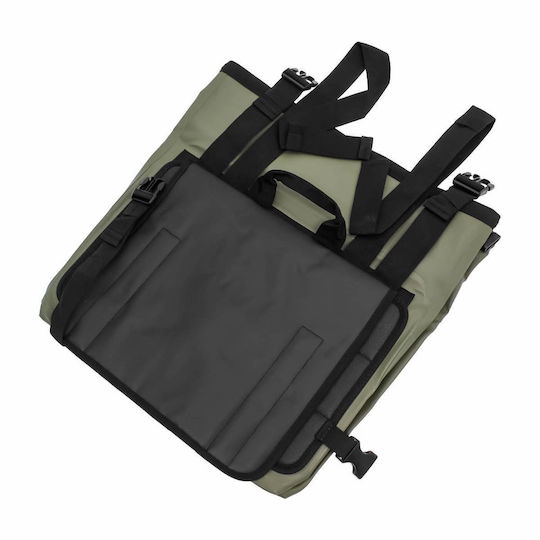 Motowolf Motorcycle Saddle Bags Set 60lt In Green Color