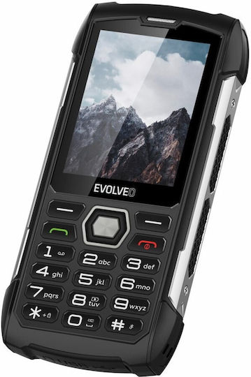 Evolveo StrongPhone H1 Dual SIM Ανθεκτικό Κινητό με Κουμπιά Black-Silver