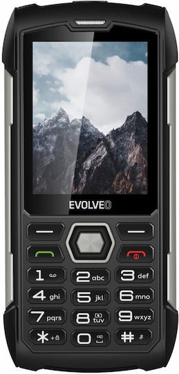 Evolveo StrongPhone H1 Dual SIM Ανθεκτικό Κινητό με Κουμπιά Black-Silver