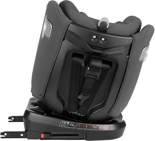 Kikka Boo I-Moove Καθισματάκι Αυτοκινήτου i-Size με Isofix Dark Grey