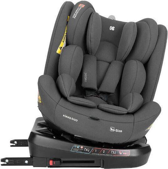Kikka Boo I-Moove Καθισματάκι Αυτοκινήτου i-Size με Isofix Dark Grey