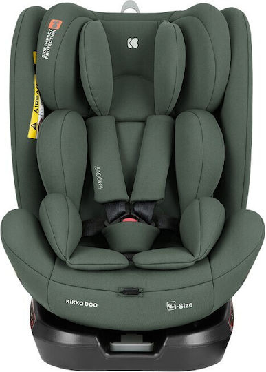 Kikka Boo I-Moove Baby Car Seat i-Size with Isofix Army Green
