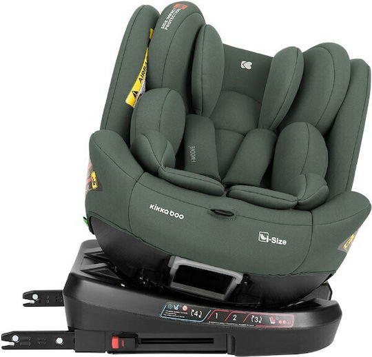 Kikka Boo I-Moove Baby Car Seat i-Size with Isofix Army Green