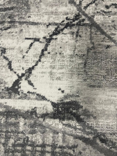 Rug Rectangular Gray