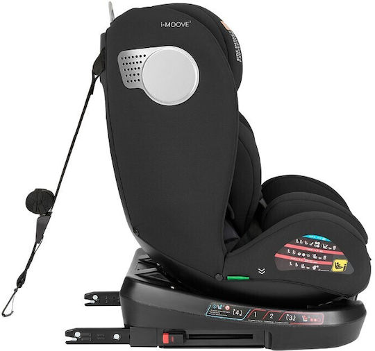 Kikka Boo I-Moove Autositz i-Size mit Isofix Dark Grey