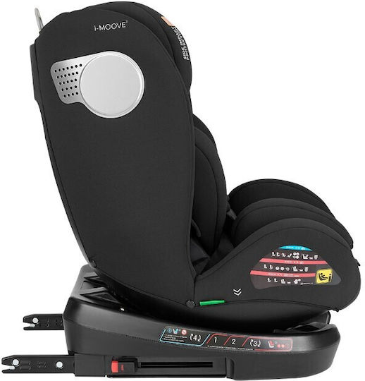 Kikka Boo I-Moove Autositz i-Size mit Isofix Dark Grey