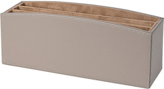 Vnc Exclusive New Gray Leather Office Folder Holder
