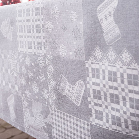 Teoran Christmas Decorative Square Pillowcase Gray 30x30cm