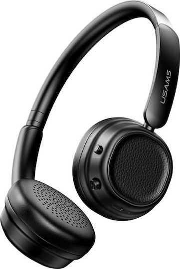 Usams SR01 Fără fir Bluetooth On Ear Căști cu 40 ore de Funcționare Negre