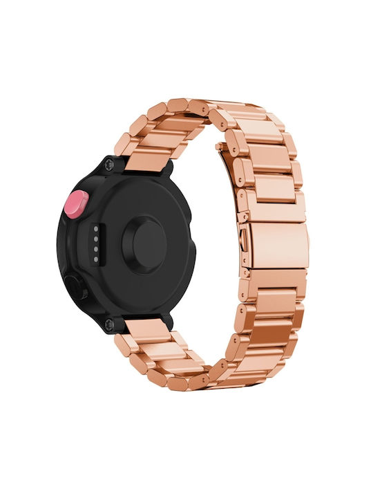 Curea Oțel inoxidabil Rose Gold (Forerunner 220)