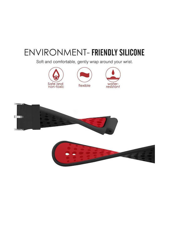 Strap Silicone Black (Forerunner 220)