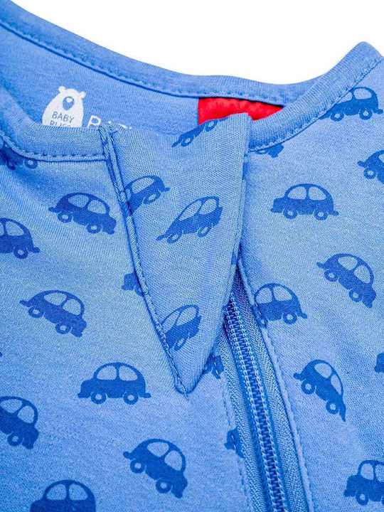 Baby Bliss Spring Sleeping Bag with Feet 1 Tog Vroom Cars