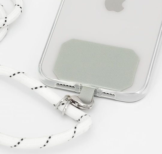 Ilike Universal Holder Popsocket Removable Handstrap Strip Silver Ilixrhs
