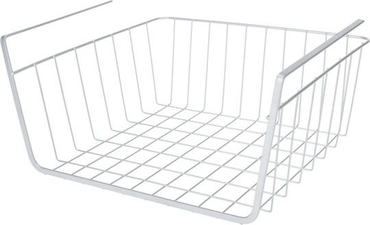 Koopman Pendant Shelf Metal 30x25.5x14cm White
