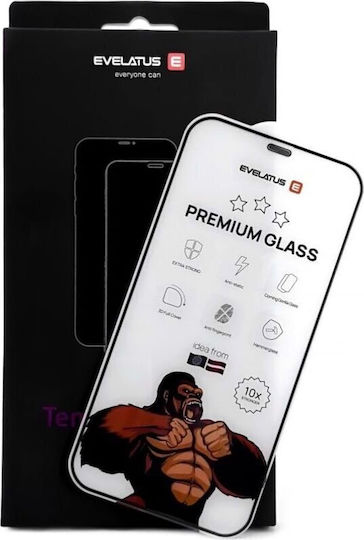 2.5d Stronger Glass Protector Samsung S24/s25 Black Evelatus