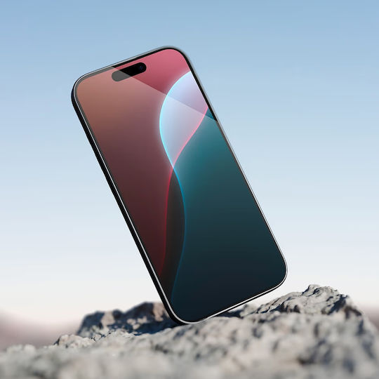 ANANK 3D Tempered Glass Μαύρο (iPhone Air)
