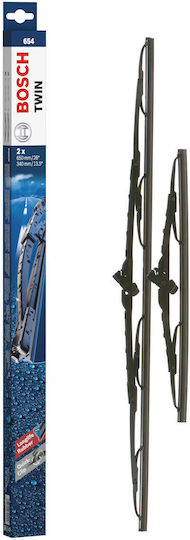 Bosch 654 Set Frontal Lamele Ștergătoare Auto 650mm/340mm