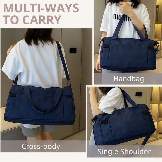 Sack Voyage 30lt Navy Blue Fabric L44xW20xH32cm