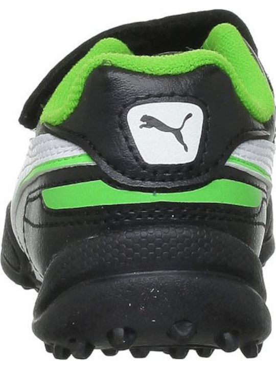 Final Tt V Jr 19 TT Kids Soccer Cleats & Shoes with Turf Black