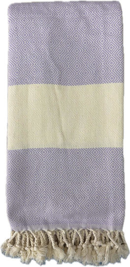 Bangs Lila Cu Franjuri 180x85 cm