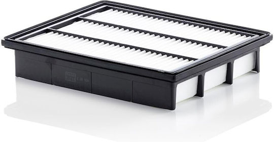 Mann-filter Air Filter Ssangyong Kyron Musso Rodius Ii 2.0d 2.2d 3.2d 03.06 Height 58mm Width 298mm Length 237mm