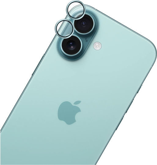 3MK Protecție Cameră Tempered Glass Green pentru Apple iPhone 17