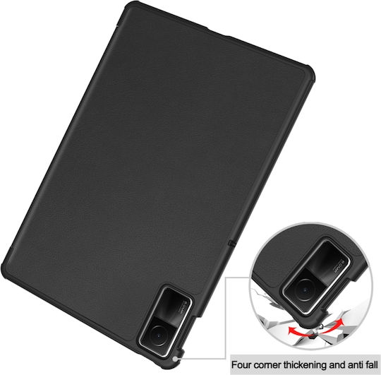 Color 3-fold Holder Flip Cover Negra (Redmi Pad SE 11) EDA005178901A